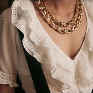 Sezane Silk Blouse